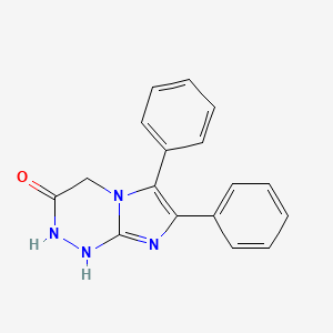 6,7-Diphenyl-1,2-dihydroimidazo[2,1-c][1,2,4]triazin-3(4H)-one