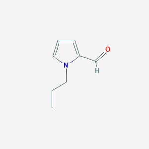 molecular formula C8H11NO B1289907 1-propyl-1H-pyrrole-2-carbaldehyde CAS No. 89686-22-6