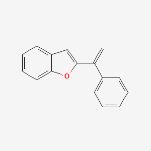 Benzofuran, 2-(1-phenylethenyl)-