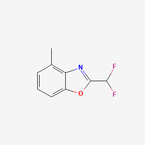 2-(Difluoromethyl)-4-methylbenzo[d]oxazole