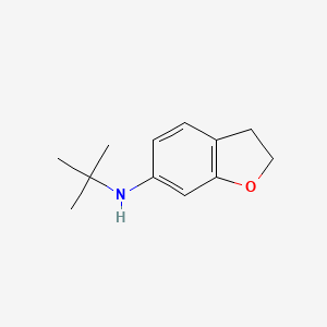 N-tert-Butyl-2,3-dihydro-1-benzofuran-6-amine