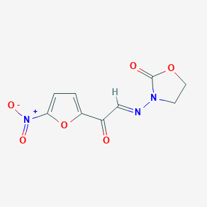 3-(((5-Nitro-2-furoyl)methylene)amino)-2-oxazolidinone