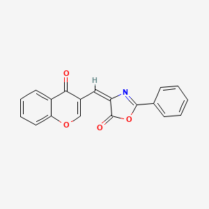 4-((4-Oxo-4H-chromen-3-yl)methylene)-2-phenyloxazol-5(4H)-one