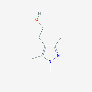 molecular formula C8H14N2O B1289944 2-(1,3,5-Trimethyl-1H-pyrazol-4-yl)ethanol CAS No. 1007462-48-7
