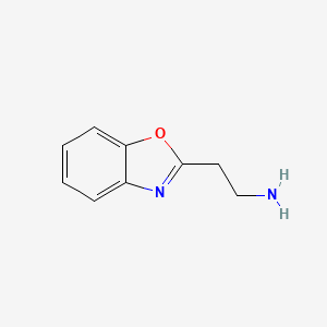 molecular formula C9H10N2O B1289964 2-Benzoxazoleethanamine CAS No. 623553-29-7