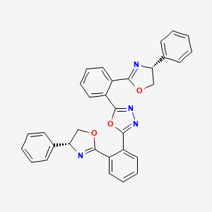 2,5-Bis(2-((R)-4-phenyl-4,5-dihydrooxazol-2-yl)phenyl)-1,3,4-oxadiazole