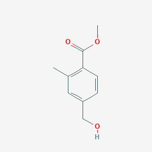 molecular formula C10H12O3 B1289971 Methyl 4-(hydroxymethyl)-2-methylbenzoate CAS No. 530145-28-9