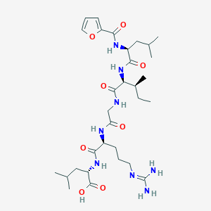 N-(2-Furanylcarbonyl)-L-leucyl-L-isoleucylglycyl-L-arginyl-L-leucine