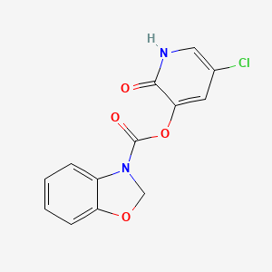 5-Chloro-2-oxo-1,2-dihydropyridin-3-yl benzo[d]oxazole-3(2H)-carboxylate