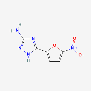 s-Triazole, 5-amino-3-(5-nitro-2-furyl)-