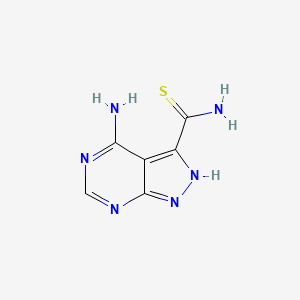 4-amino-2H-pyrazolo[3,4-d]pyrimidine-3-carbothioamide