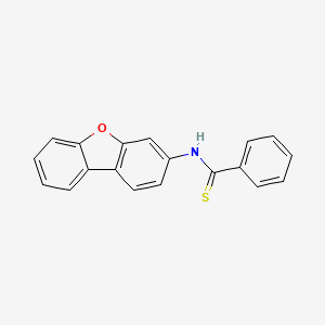 N-(Dibenzo[b,d]furan-3-yl)benzothioamide