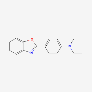 4-(1,3-Benzoxazol-2-yl)-N,N-diethylaniline