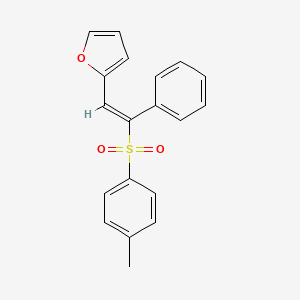 2-(2-Phenyl-2-tosylvinyl)furan