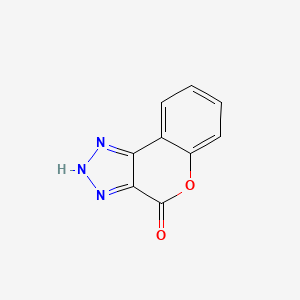 1H-5-Oxa-1,2,3-triaza-cyclopenta[a]naphthalen-4-one