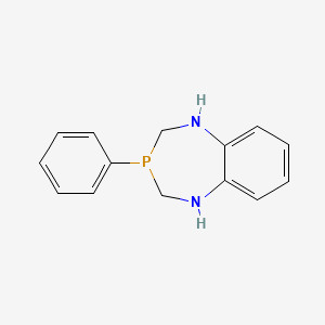 1H-1,5,3-Benzodiazaphosphepine, 2,3,4,5-tetrahydro-3-phenyl-