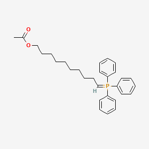 10-(Triphenylphosphoranylidene)decyl acetate