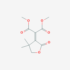 Dimethyl 2-(4,4-dimethyl-2-oxodihydrofuran-3(2H)-ylidene)malonate