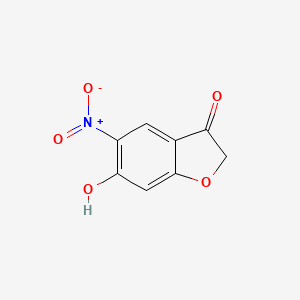 6-Hydroxy-5-nitro-1-benzofuran-3(2H)-one