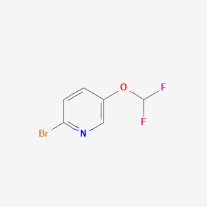 molecular formula C6H4BrF2NO B1290043 2-溴-5-(二氟甲氧基)吡啶 CAS No. 845827-14-7