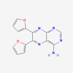 6,7-Di(furan-2-yl)pteridin-4-amine