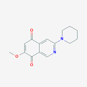 7-Methoxy-3-(piperidin-1-yl)isoquinoline-5,8-dione