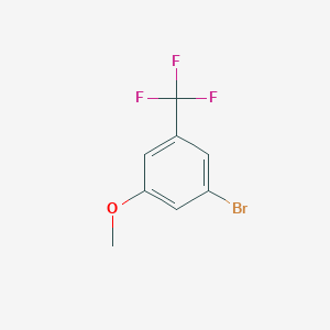 molecular formula C8H6BrF3O B1290060 1-Bromo-3-methoxy-5-(trifluoromethyl)benzene CAS No. 627527-23-5