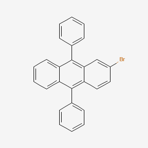 molecular formula C26H17B B1290078 2-溴-9,10-二苯基蒽 CAS No. 201731-79-5