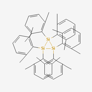 1,1,2,2,3,3-Hexakis(2,6-dimethylphenyl)trisilirane