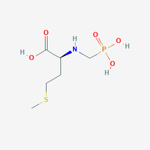 (S)-4-(Methylthio)-2-((phosphonomethyl)amino)butanoic acid