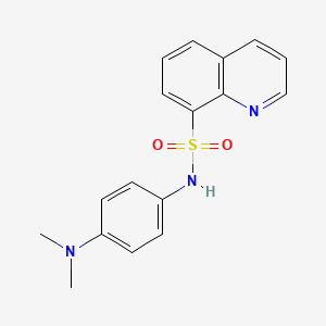 N-(4-(Dimethylamino)phenyl)-8-quinolinesulfonamide