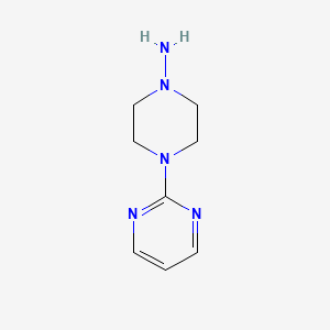 4-(Pyrimidin-2-yl)piperazin-1-amine