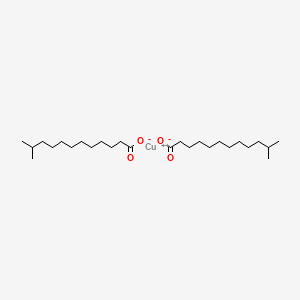 molecular formula C26H50CuO4 B12901182 Copper(2+) isotridecanoate CAS No. 93963-85-0