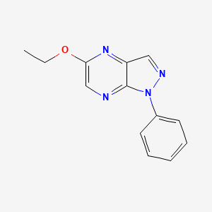 5-Ethoxy-1-phenyl-1H-pyrazolo[3,4-b]pyrazine