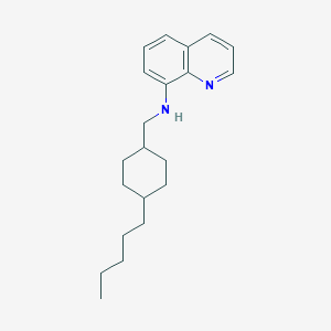 N-((4-Pentylcyclohexyl)methyl)quinolin-8-amine