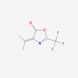 4-(Propan-2-ylidene)-2-(trifluoromethyl)-1,3-oxazol-5(4H)-one