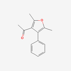 Ethanone, 1-(2,5-dimethyl-4-phenyl-3-furanyl)-