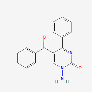 1-Amino-5-benzoyl-4-phenylpyrimidin-2(1H)-one