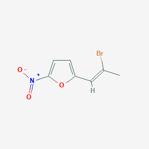 2-(2-Bromoprop-1-enyl)-5-nitrofuran