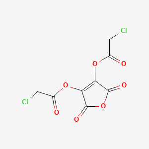 Dihydroxymaleic anhydride bis(chloroacetate)