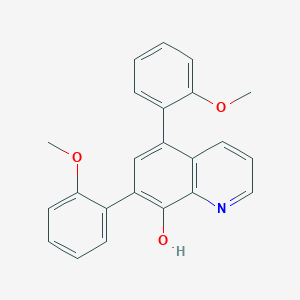 5,7-Bis(2-methoxyphenyl)quinolin-8-ol