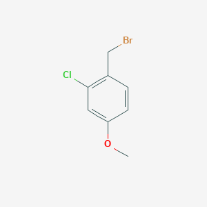 1-(Bromomethyl)-2-chloro-4-methoxybenzene