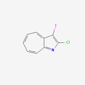 2-Chloro-3-iodocyclohepta[b]pyrrole