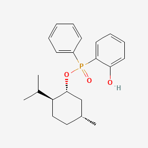 (Sp)-(1R,2S,5R)-2-Isopropyl-5-methylcyclohexyl (2-hydroxyphenyl)(phenyl)phosphinate