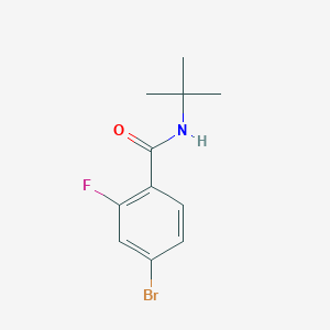 4-Bromo-N-t-butyl-2-fluorobenzamide