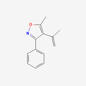 5-Methyl-3-phenyl-4-(prop-1-en-2-yl)-1,2-oxazole