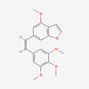 (Z)-4-Methoxy-6-(3,4,5-trimethoxystyryl)benzofuran