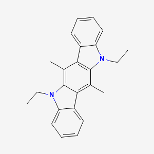 5,11-Diethyl-6,12-dimethyl-5,11-dihydroindolo[3,2-b]carbazole