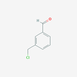 molecular formula C8H7ClO B1290163 3-(Chloromethyl)benzaldehyde CAS No. 77072-00-5