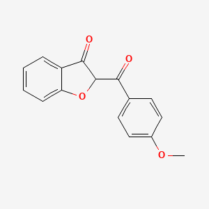 3(2H)-Benzofuranone, 2-p-anisoyl-